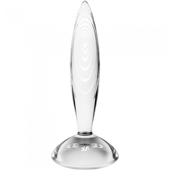 SATISFYER - PLUG ANAL EN CRISTAL ÉTINCELANT