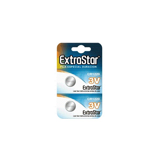 EXTRASTAR - CR1220 PACK 3V...