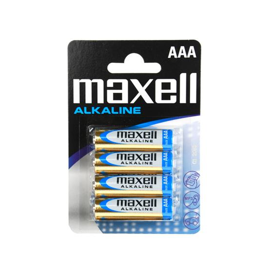 MAXELL - BATTERIE AAA 4 PIÈCES