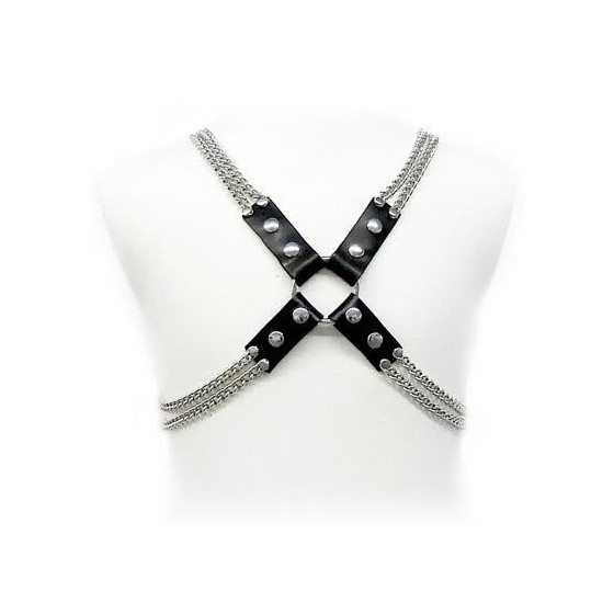 LEATHER BODY - HARNAIS  CHAÎNE