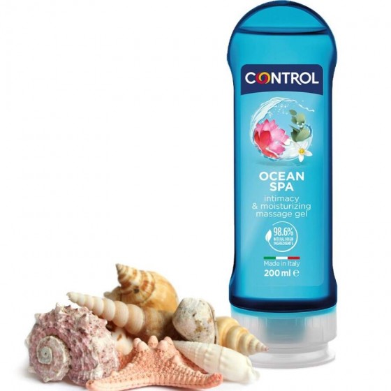 CONTROL - 2 EN 1 MASSAGE  PLAISIR MER MÉDITERRANÉE 200 ML