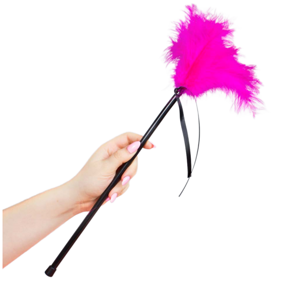 SECRETPLAY - PLUMES ROSE 40 CM