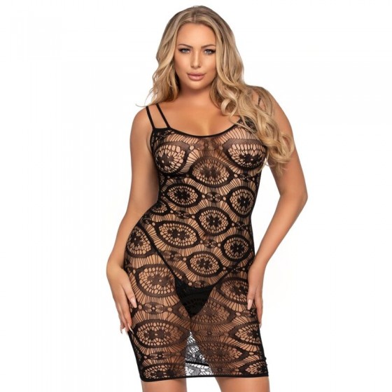 LEG AVENUE - ROBE DAISY EN CROCHET TAILLE UNIQUE