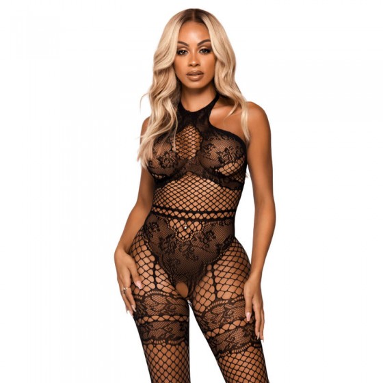 LEG AVENUE - NET HALTER...