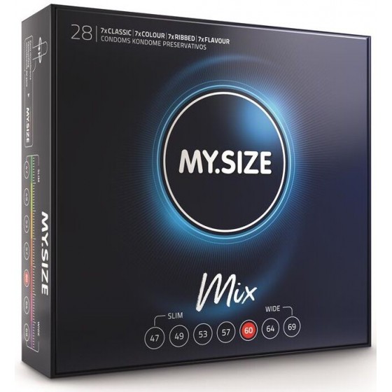 MY SIZE - MIX PRÉSERVATIFS...