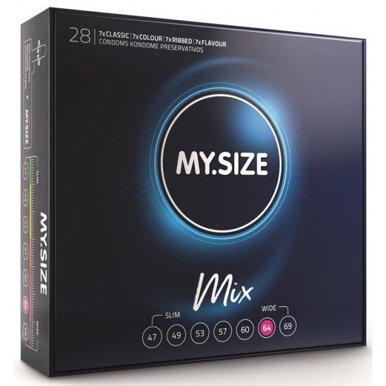 MY SIZE - MIX PRÉSERVATIFS...