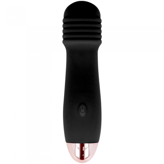 DOLCE VITA - VIBRATEUR RECHARGEABLE TROIS NOIR 7 VITESSES