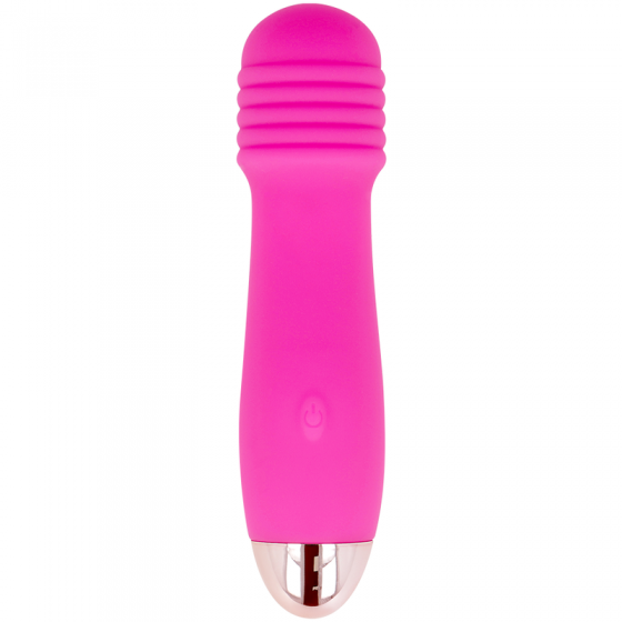 DOLCE VITA - VIBRATEUR RECHARGEABLE TROIS ROSE 7 VITESSES