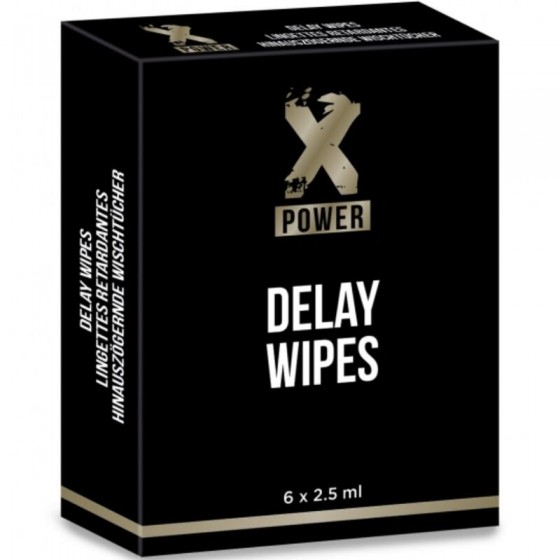 X POWER - LINGETTES DELAY 6...