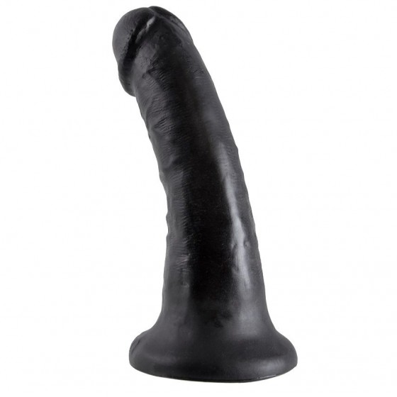 KING COCK 6" PENE NEGRO...