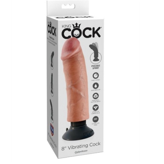 KING COCK - GODE VIBRATEUR...